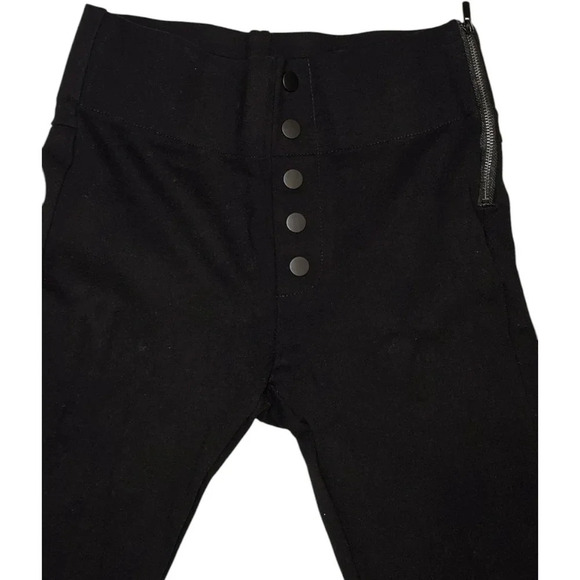 Zara Trafaluc Black Skinny High Waisted Thick Premium Leggins/Pants Size M - Picture 3 of 9